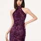 Sexy purple cheongsam. Pink sleeveless cheongsam. Cheongsam QIPAO dress.