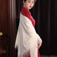 Red cheongsam. Short sleeve cheongsam. Chinese wedding dress.