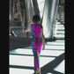 Colorful evening dress. sleeveless  dress.Evening gown. Evening wear.Fashion prom dress.