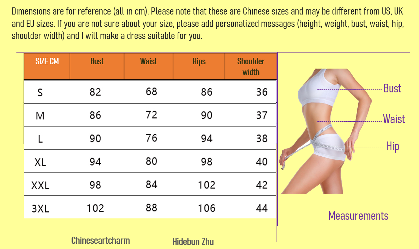 Knee-length traditional cheongsam - satin