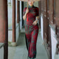 Traditional Chinese cheongsam tea ceremony dress. red qipao dress,